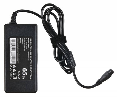 Блок питания Ippon D65U автоматический 65W 15V-19.5V 11-connectors 3.5A 1xUSB от бытовой электросети LСD индикатор