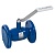 Кран шаровый TEMPER DN65 PN16 с/проходной фланцевый, 28320065