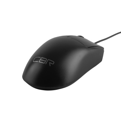 CBR CM 125 Black USB, Мышь офисн., 1000dpi, 3 кн., 1,8 м