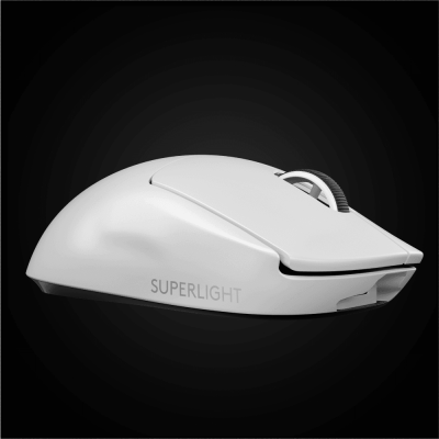 Мышь игровая беспроводная Logitech PRO X SUPERLIGHT, WHITE (арт. 910-005946, M/N: MR0086 / CU0021)