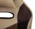 Кресло игровое Бюрократ VIKING 6 KNIGHT Fabric коричневый с подголов. крестовина металл