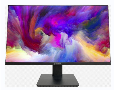 Монитор IRBIS SMARTVIEW 24 23.8'' LED Monitor 1920x1080, 16:9, IPS, 250 cd/m2, 1000:1, 3ms, 178°/178°, VGA, HDMI, DP, PJack, Audio output, 75Hz, Speak, Tilt, VESA, Black 3y (IMVW24FID01)