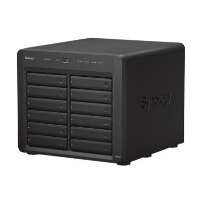 Система хранения данных Synology QC2.2GHz CPU/4GB(up to 32GB)/RAID 0,1,5,6,10/up to 12 SATA SSD/HDD (3.5" or 2.5") (up to 24 with 1xDX1222), 2xUSB3.0, 4xGbE(+1Expslot),iSCSI, 2xIPcam(upto40)/1xPS/3YW' (DS2422+)