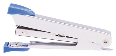 Степлер Deli E0224 Start N10 (15листов) встроенный антистеплер ассорти 50скоб коробка