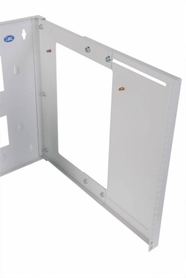 Кронштейн телекоммуникационный ЦМО КНО-М-6U настен. 6U 19" 450мм нагр.:15кг серый (упак.:1шт)