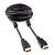 Cablexpert CCF2-HDMI4-15, Кабель HDMI   4,5м, v2.0, 19M/19M, черный, позол.разъемы, экран, 2 ферр кольца, пакет