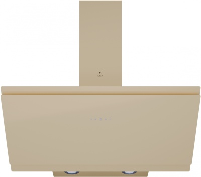 Вытяжка каминная Lex Furia 900 cлоновая кость управление: сенсорное (1 мотор)