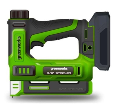 Greenworks G24CS10 Степлер аккумуляторный Greenworks, Арт. 3400107, 24V, без АКБ и ЗУ [3400107]