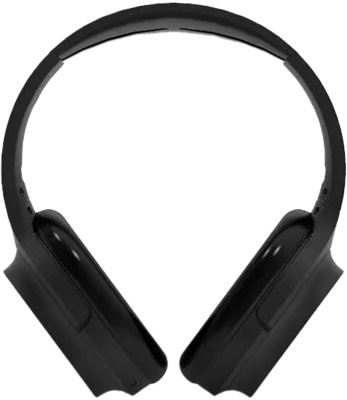 Гарнитура накладные Digma BT-18 черный/черный беспроводные bluetooth оголовье (BT18B)