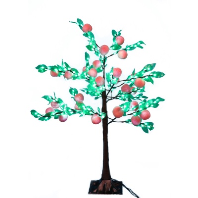 Дерево светодиодное Персик 95см 240 светодиодов Белый свет Провод черный ULD-T6095-240/SBA WHITE IP20 PEACH