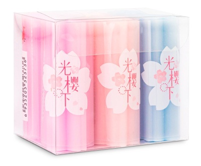 Ластик Deli 71136 22х22х55мм ПВХ ассорти