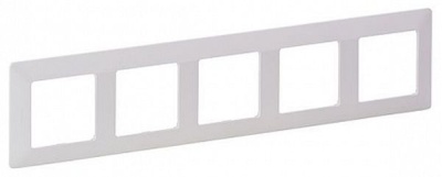 Valena LIFE. Рамка "Белая". 5-постовая универсальная Legrand 754005