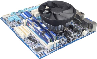 Устройство охлаждения(кулер) Deepcool GAMMA HUNTER Soc-AM4/AM3+/1150/1151/1200 3-pin 21dB Al 95W 252gr Ret