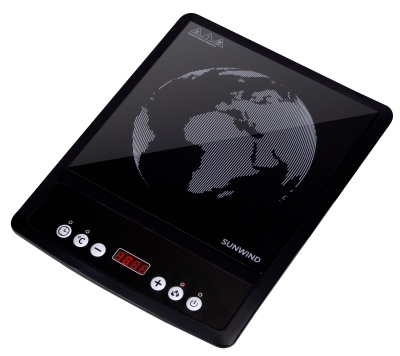 Плита Индукционная SunWind SCI-0501 черный стеклокерамика (настольная)