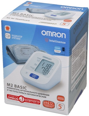 Тонометр автоматический Omron M2 Basic (HEM-7121-RU)
