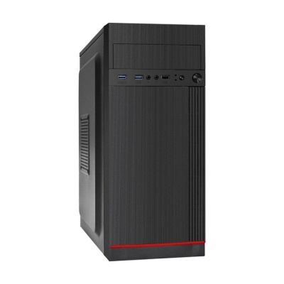 Exegate EX290189RUS Корпус Miditower ExeGate AA-442U2-AA450 (ATX, AA450 8 см, 1*USB+2*USB3.0, аудио, черный)