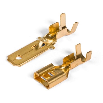 Разъем плоский неизолир. РП-М 1,5-(4,8) (уп.100)