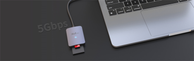 Картридер Netac WK12GYCN USB3.0 Type-C --> mSD/SD