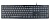 Клавиатура Оклик 500M черный USB slim Multimedia
