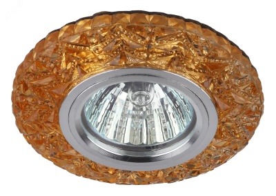 DK LD4 TEA/WH Точечные светильники декор c белой светодиодной подсветкой, чай ЭРА Б0019206