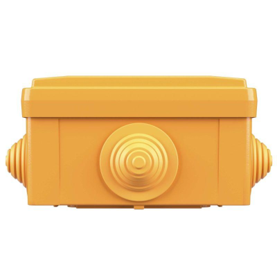 DKC FSB11510 Коробка пластиковая FS с кабельными вводами и клеммниками, IP56,100х100х50мм, 5р, 450V,20A,10мм.кв