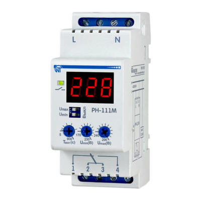 Реле напряжения РН-111М 1ф НовАтек-Электро 3425601111