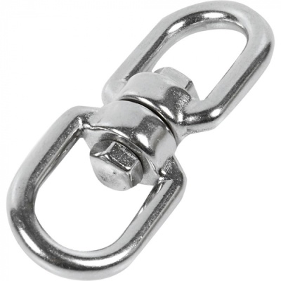 Вертлюг 8мм кольцо-кольцо покрытие цинк