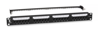 Патч-панель 19" (1u), 24 порта rj-45, категория 5e, dual idc, с орган. Cabeus PL2-24-Cat.5e-Dual IDC Патч-панель 19" (1U), 24 порта RJ-45, категория 5e, Dual IDC, с задним кабельным организатором, new (PL2-24-Cat.5e-Dual)