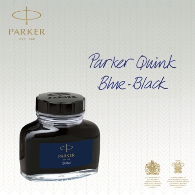 Флакон с чернилами Parker Quink Ink Z13 (CW1950378) черный/синие чернила 57мл для ручек перьевых