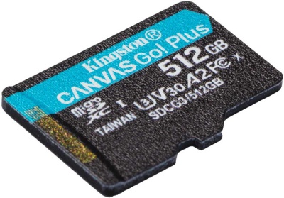Флеш карта microSDXC 512Gb Class10 Kingston SDCG3/512GBSP Canvas Go! Plus w/o adapter