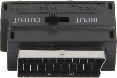 Адаптер аудио-видео Ningbo SCART (m)/3хRCA (f)/S-VIDEO (f) черный (JSP005)