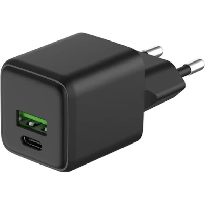 Rexant (18-2202) Сетевое зарядное устройство с двумя портами USB-A и Type-C, 20Вт GaN