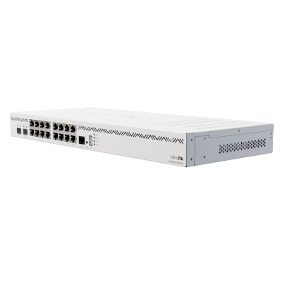 Маршрутизатор MikroTik Cloud Core Router 2004-16G-2S+ with Annapurna Labs Alpine v2 CPU with 4x ARMv8-A Cortex-A57 cores running at 1.7GHz, 4GB of DDR4 RAM, 128MB NAND storage, 16 x Gbit LAN, 2x SFP+ ports, 1U rack (CCR2004-16G-2S+)