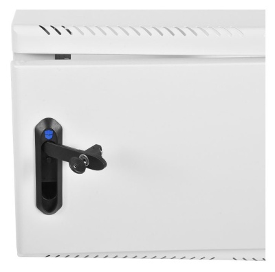 Шкаф коммутационный ЦМО (ШРН-6.650.1) настенный 6U 600x650мм пер.дв.стал.лист металл несъемн.бок.пан. 100кг серый