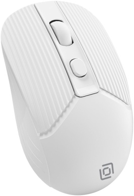 Мышь Оклик 509MW white белый оптическая (1600dpi) беспроводная USB для ноутбука (3but)