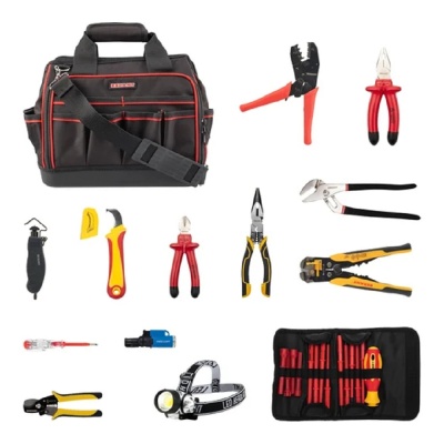 Rexant (12-4693-2) Набор инструментов электрика, 21 предмет