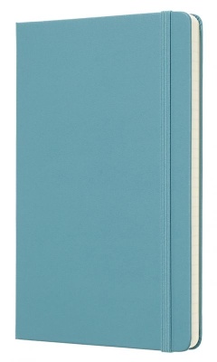 Блокнот Moleskine CLASSIC QP060B35 Large 130х210мм 240стр. линейка твердая обложка голубой