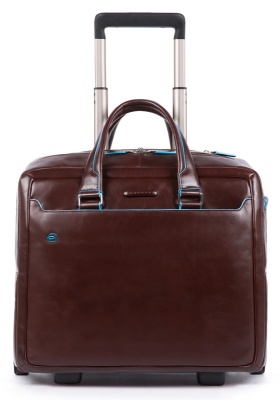 Сумка дорожная Piquadro BLUE SQUARE (BV4729B2/MO) 40x36x16см 20л. 2.584кг. кожа красное дерево