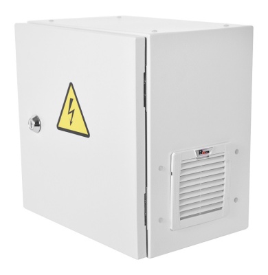 Шкаф серверный ЦМО Эконом (ШТВ-НЭ-4.4.25-3ВВА-Т1) настенный 9U 400x250мм пер.дв.стал.лист задн.дв.спл.стал.лист несъемн.бок.пан. серый 220мм 13кг 400мм уличный всепогодный с вентилятором с нагревателем с силовыми розетками укомплектованный 60Вт