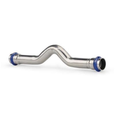 Обвод VARMEGA двухраструбный Inox Press 18x18
