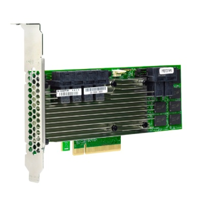 RAID-контроллер Broadcom 9361-24i SGL (05-50022-00) PCIe 3.0 x8 LP, SAS/SATA 12G, RAID 0,1,5,6,10,50,60, 24port(6*int SFF8643), Cache 4GB, 3324ROC, RTL {5}