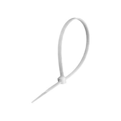 Exegate EX293135RUS Стяжка (хомут) нейлоновая ExeGate CV66-400x7.5W (нейлон 6.6, 400x7.5мм, неоткрывающаяся, halogen free, -40°C - +85°C, белая, 100 шт)