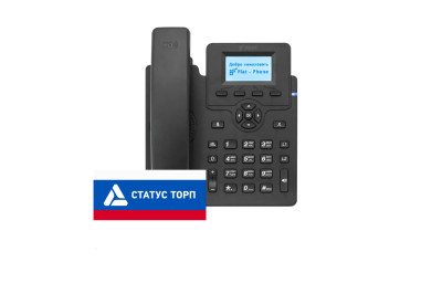 IP-телефон ФЛАТ-ПРО - Российское VOIP оборудование. ФЛАТ-ПРО Flat-Phone-C10P/RU