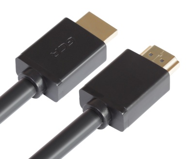 Кабель 1.0m HDMI 1.4, 30/30 AWG, позолоченные контакты, FullHD, Ethernet 10.2 Гбит/с, 3D, 4Kx2K, экран 4PH GCR-HM410-1.0m