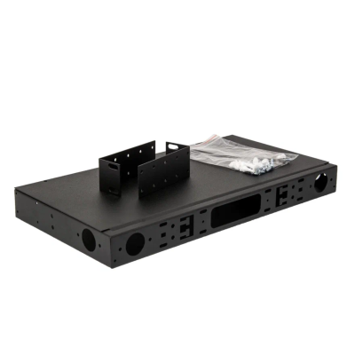 Кросс оптический 19" (ШКОС), до 24 портов (без планок) черный