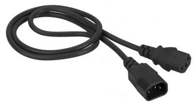 Шнур питания C13-C14, 3х0.75, 220В, 10А, черный, 7 метров (LAN-PP13/14-7.0-BK)