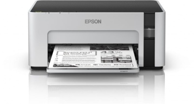 Принтер струйный Epson M1100 (C11CG95405) A4 USB серый/черный