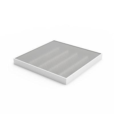 Светильник светодиодный универсальный LED ДВО 30 Вт MiR 3500 Лм 4000К 588х588х50 мм IP40 Грильято призма планки