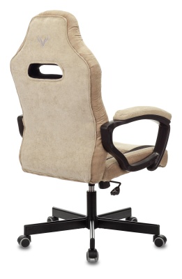 Кресло игровое Бюрократ VIKING 6 KNIGHT Fabric коричневый с подголов. крестовина металл