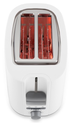 Тостер Hyundai HYT-2301 800Вт белый/серый